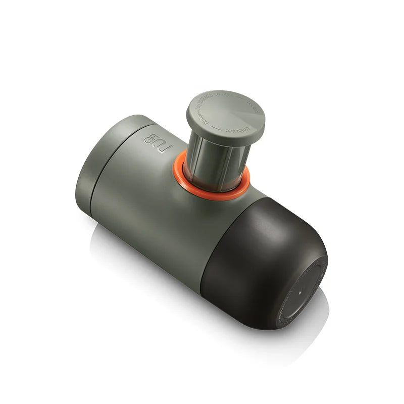 Brewsy™ Mini Portable Espresso Maker – Outdoor Travel Coffee Machine Compatible with Ground Coffee