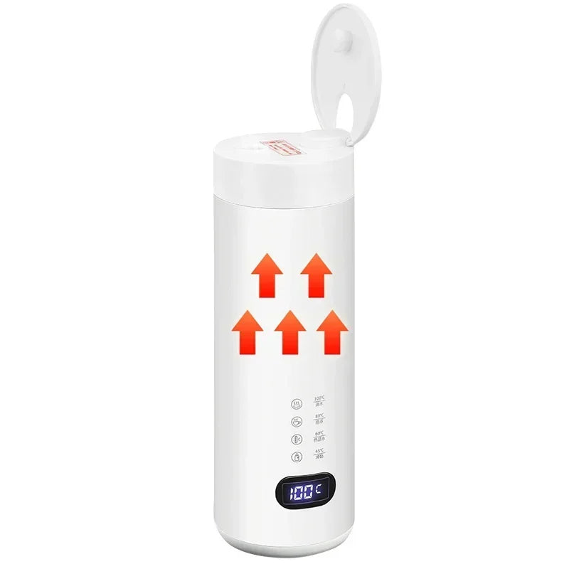 Brewsy™ 400ML Electric Boiling Water Cup – Portable Multifunctional Health Cup