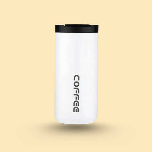 Brewsy™ 400ML Stainless Steel Coffee Thermos – Portable Leakproof Travel Mug & Car Vacuum Flask