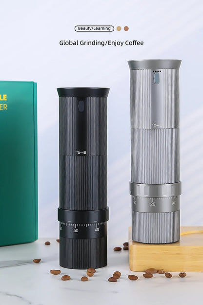 Havmore New High Quality New Rechargeable Coffee Bean Grinder 38mm 5 Pins Cutter Head Portable for Household