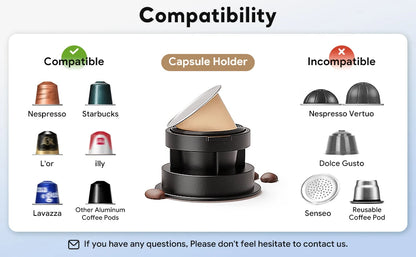 Portable Espresso Coffee Maker Electric Coffee Machine 19Bar Automatic Heating fit nespresso Capsule Pods Ground Coffee