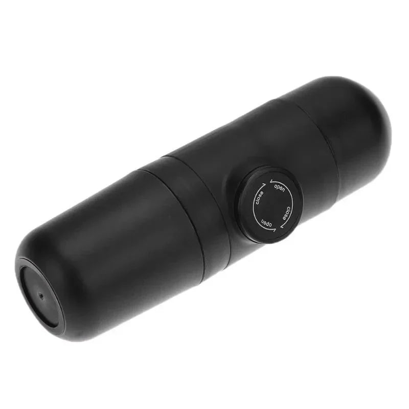 Manual pressurized coffee machine, small and portable handheld espresso machine for household, travel, and picnic use