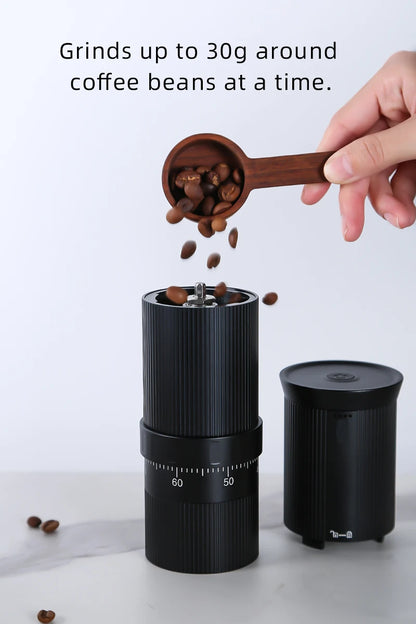 Havmore New High Quality New Rechargeable Coffee Bean Grinder 38mm 5 Pins Cutter Head Portable for Household