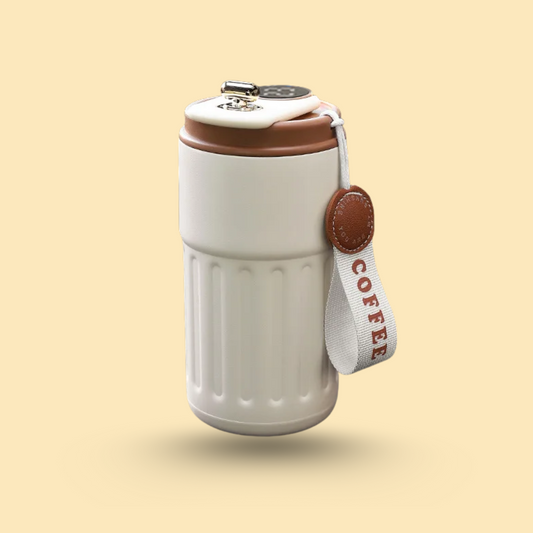 Brewsy™ 450ML Smart Thermos Bottle – Digital LED Temperature Display Coffee Cup, 316 Stainless Steel Vacuum Mug