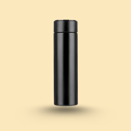 Brewsy™ 500ML Smart Thermos Bottle – Digital Temperature Display, 304 Stainless Steel & Ceramic Insulated Mug